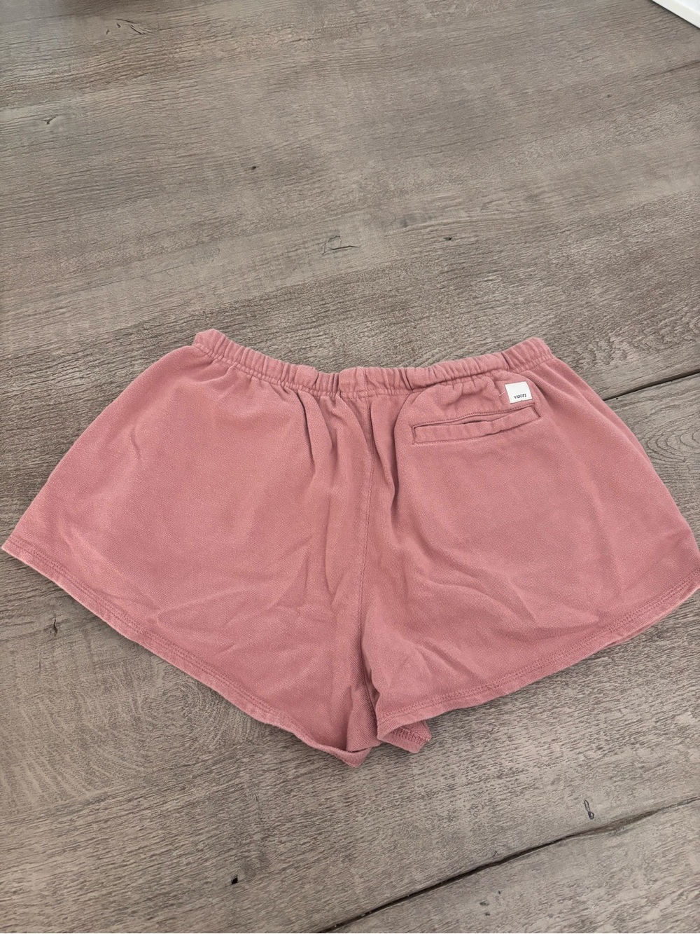 Vuori Rose Mauve Terry Lounge Shorts - Picture 2 of 4
